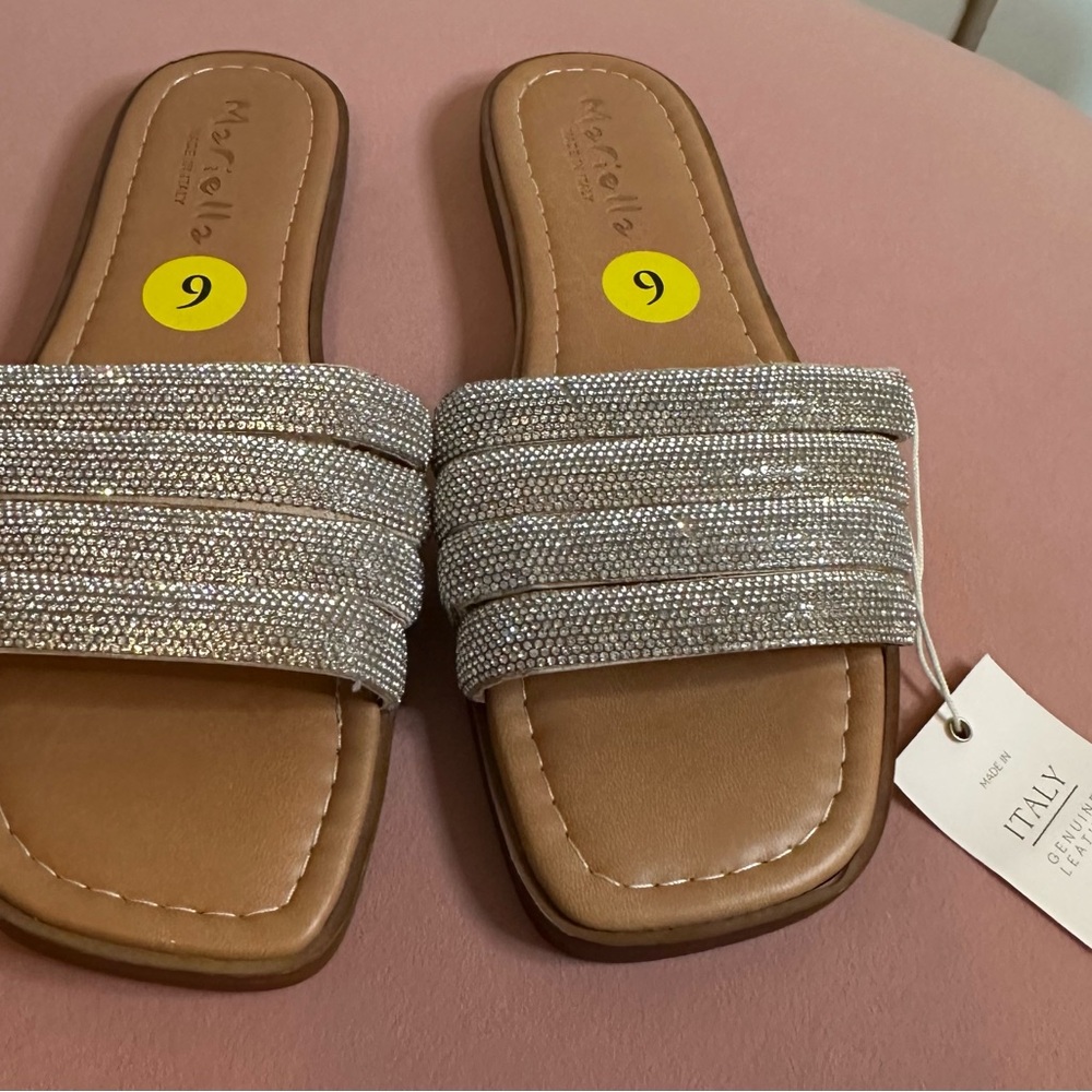 MARIELLA Silver Women's Sandals